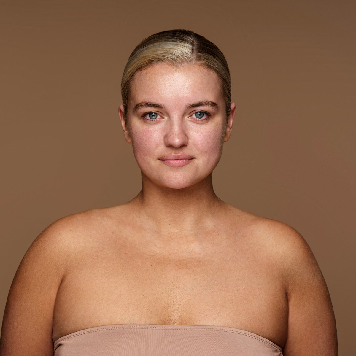 Model before applying foundation