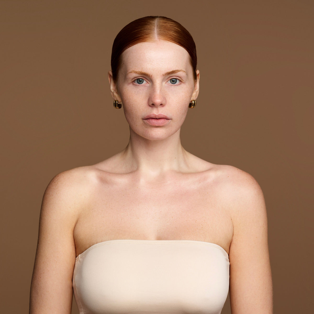 Model before applying foundation